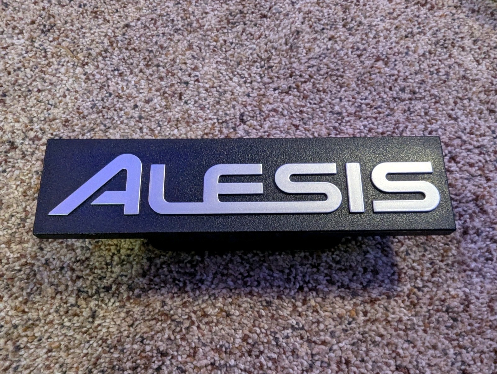Alesis Drum Rack Emblem Name Badge for Alesis electronic drum Rack Fits 1.5”