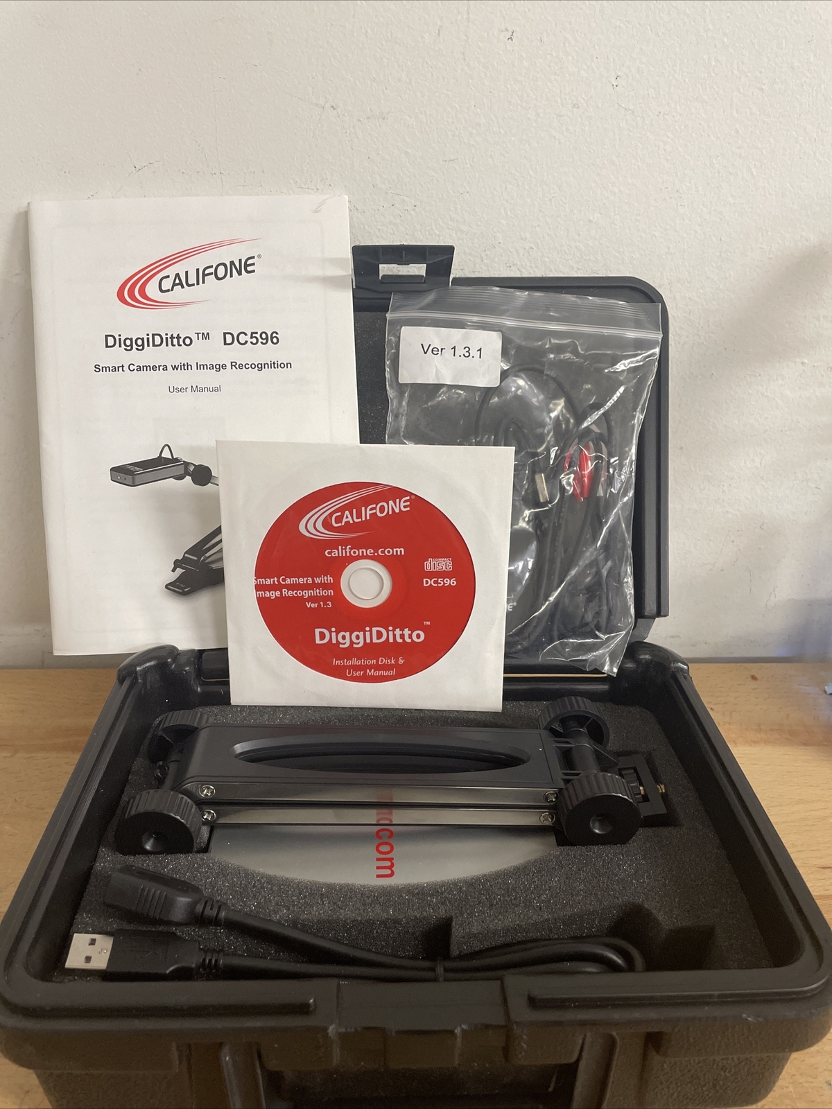 Califone DiggiDitto DC596 Document Smart Camera w/ Case