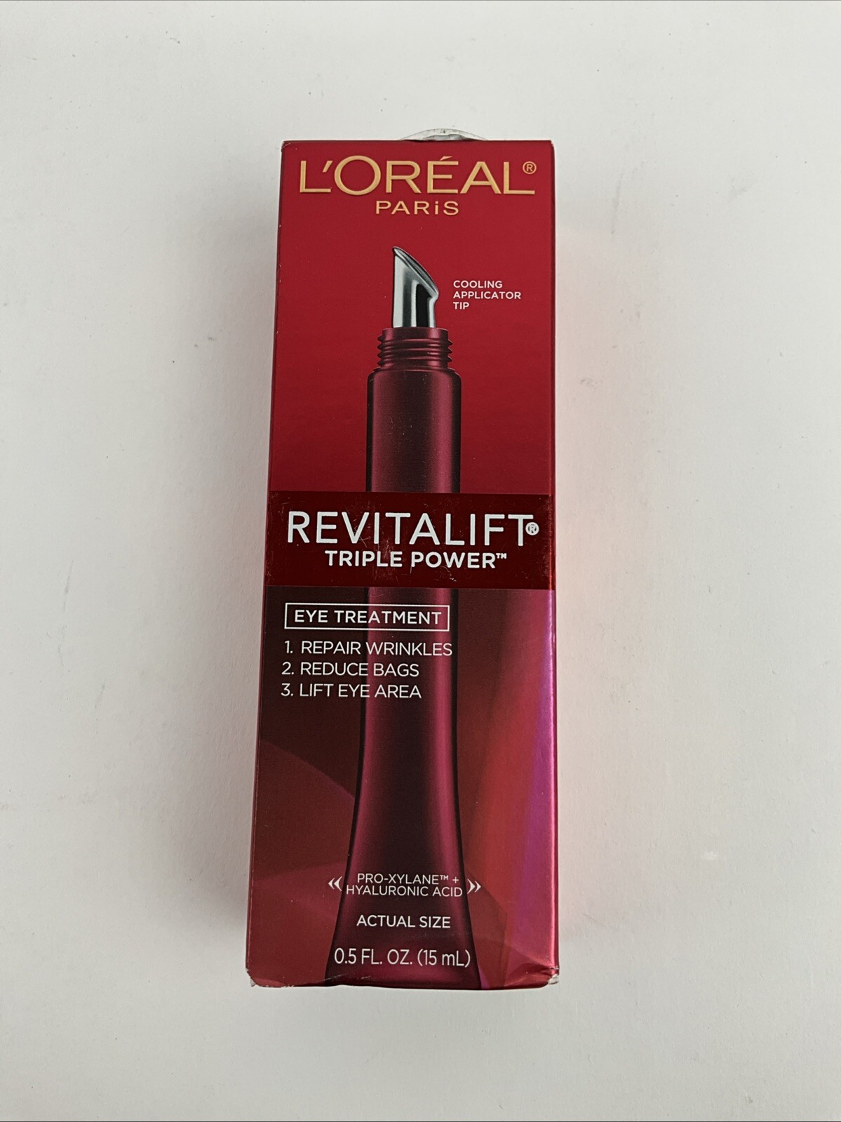 L'Oreal Revitalift Triple Power Eye Treatment Cream W/Cooling Applicator Tip