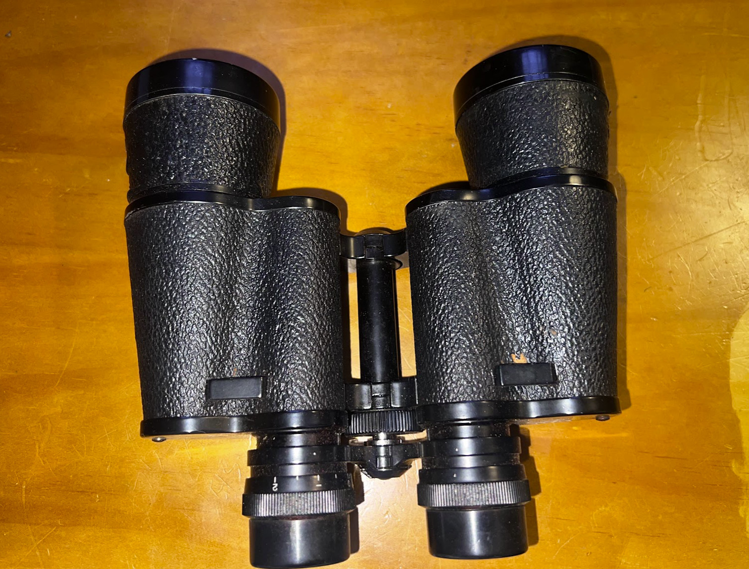 GHI Coated Optics 7x50 Binoculars Wide Field w/ Original Hard Case