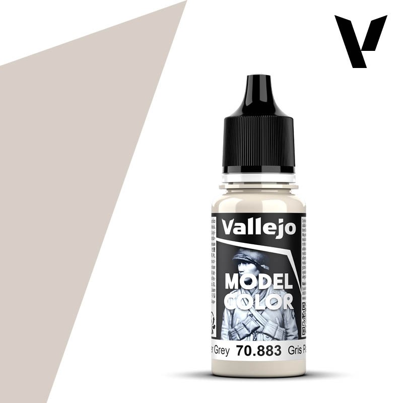 Vallejo Silver Grey Model Color 17ml Acrylic Paint 70.883