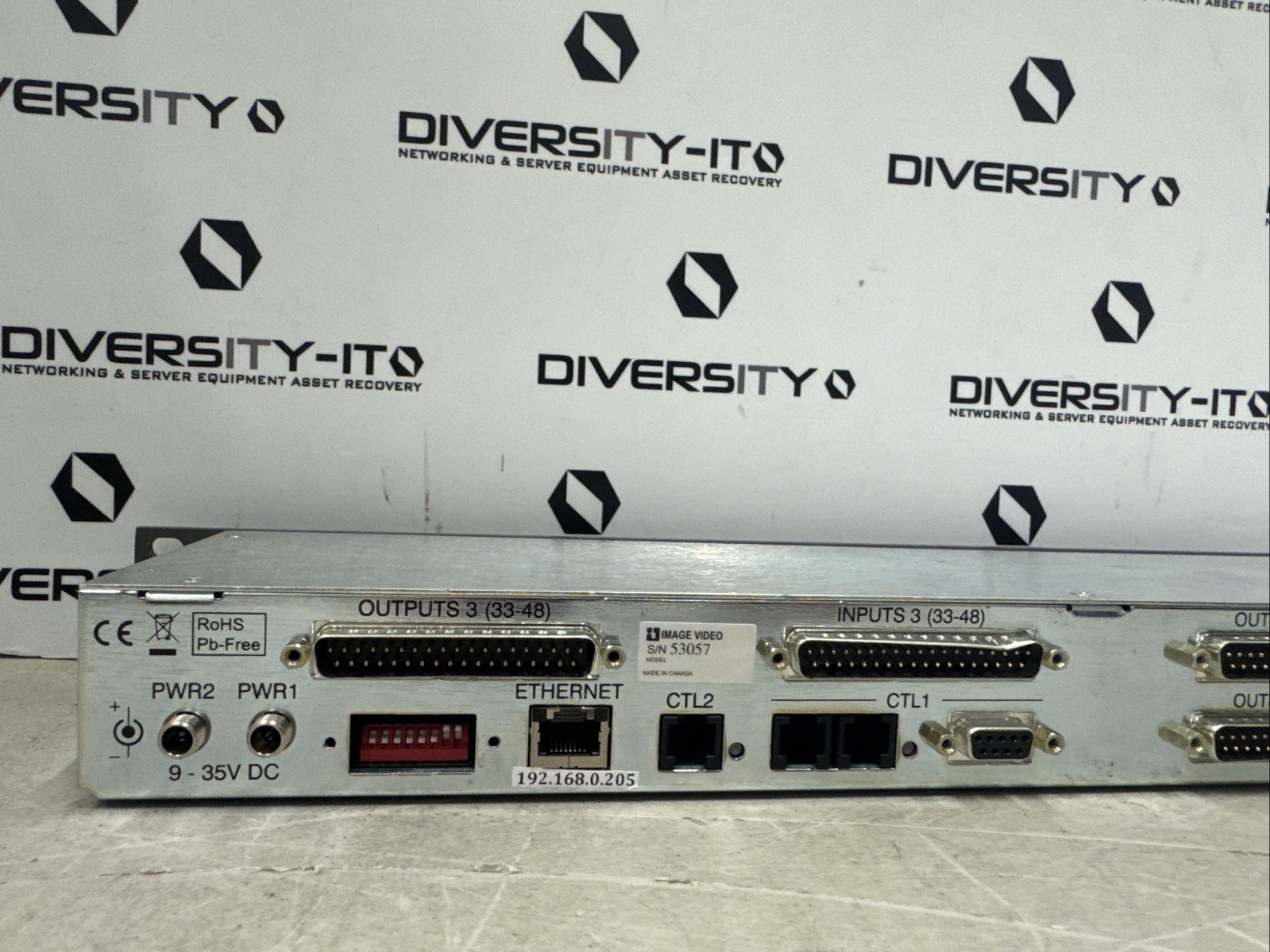 Image Video Ross TXI-48 Tally Expansion Interface