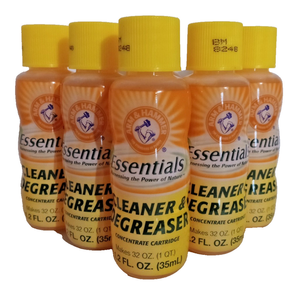 New Lot 6x Mulit-Purpose CLEANER & DEGREASER Arm & Hammer Concentrate Cartridge