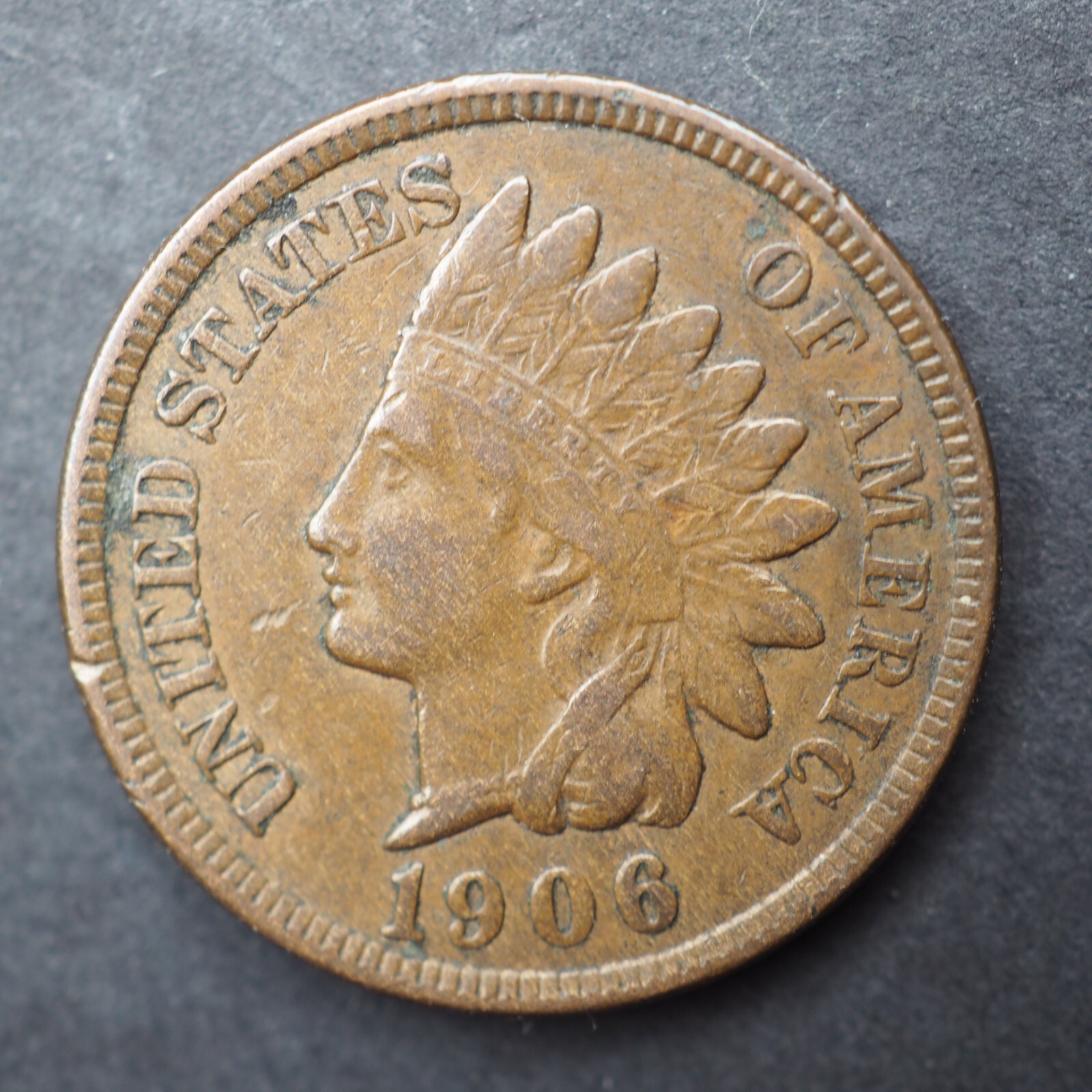 1906 INDIAN HEAD CENT **NICE COIN!** FREE SHIPPING! M4923
