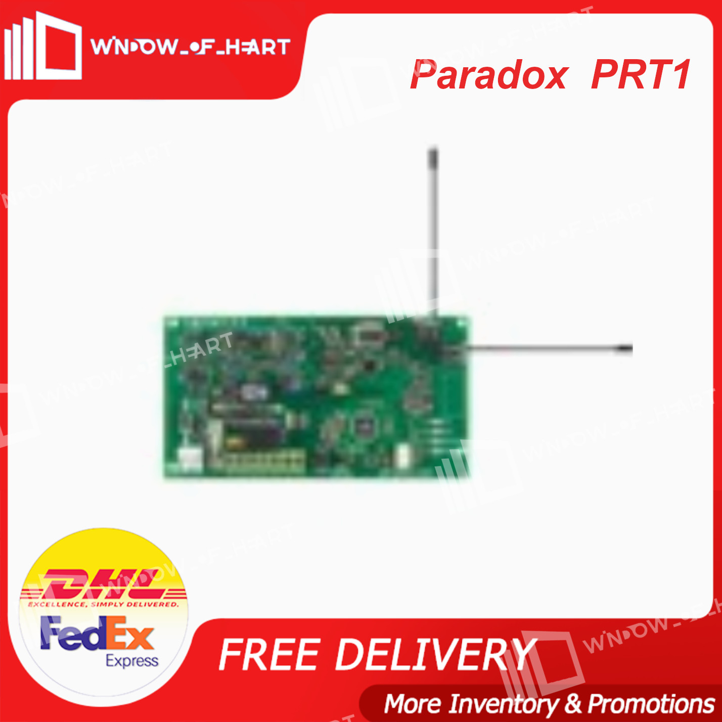 Paradox PRT1 Wireless Signal Repeaters 433MHz