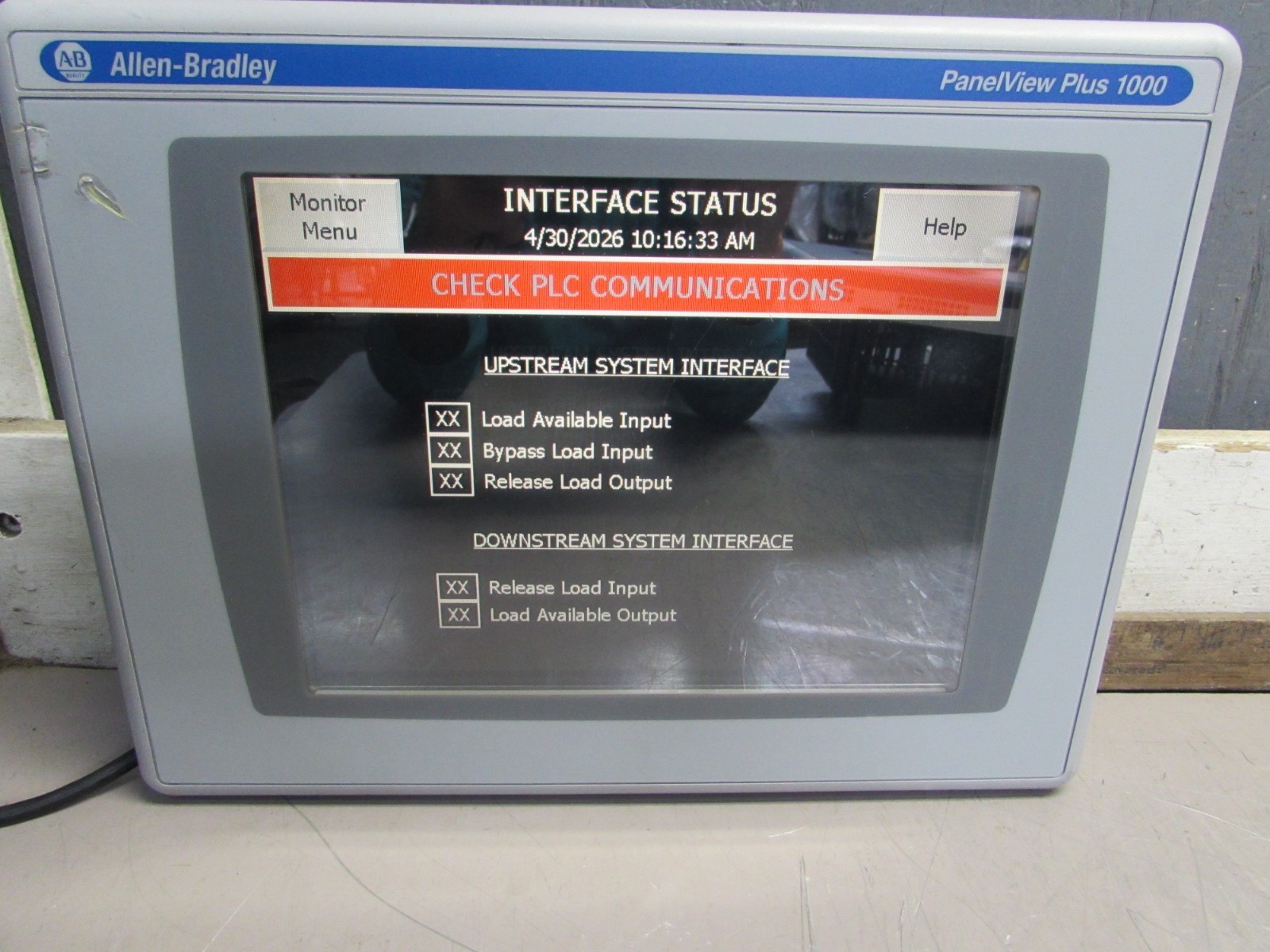 Allen Bradley 2711P-T10C4D1, PanelView Plus 1000, 24Vdc, Takeout! MAKE OFFER!
