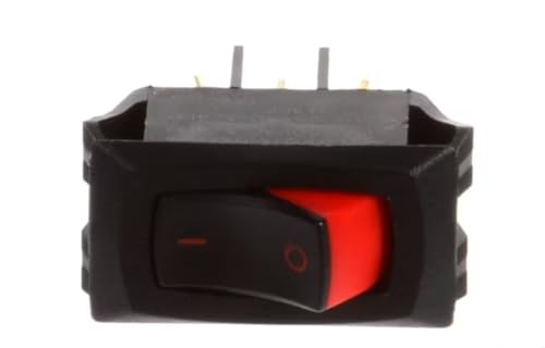 Fits Delfield 14 46R Rocker Switch, Snap-in for 6025-HG, 6025-S, 6025XL(R290)