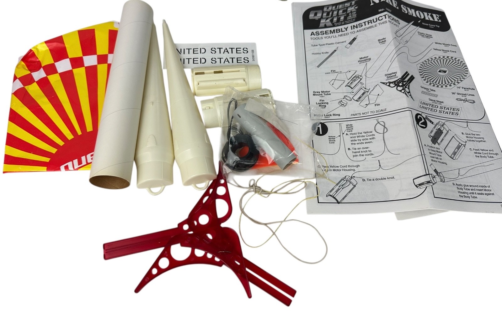 Quest Nike Smoke #1607 Flying Rocket Kit