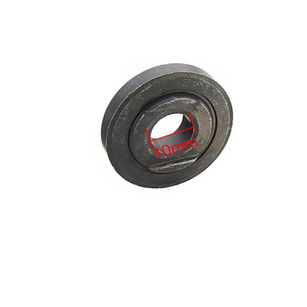 4Pairs 10mm/0.4" Round Clamp Inner Outer Flange Nuts Electrical Angle Grinder...