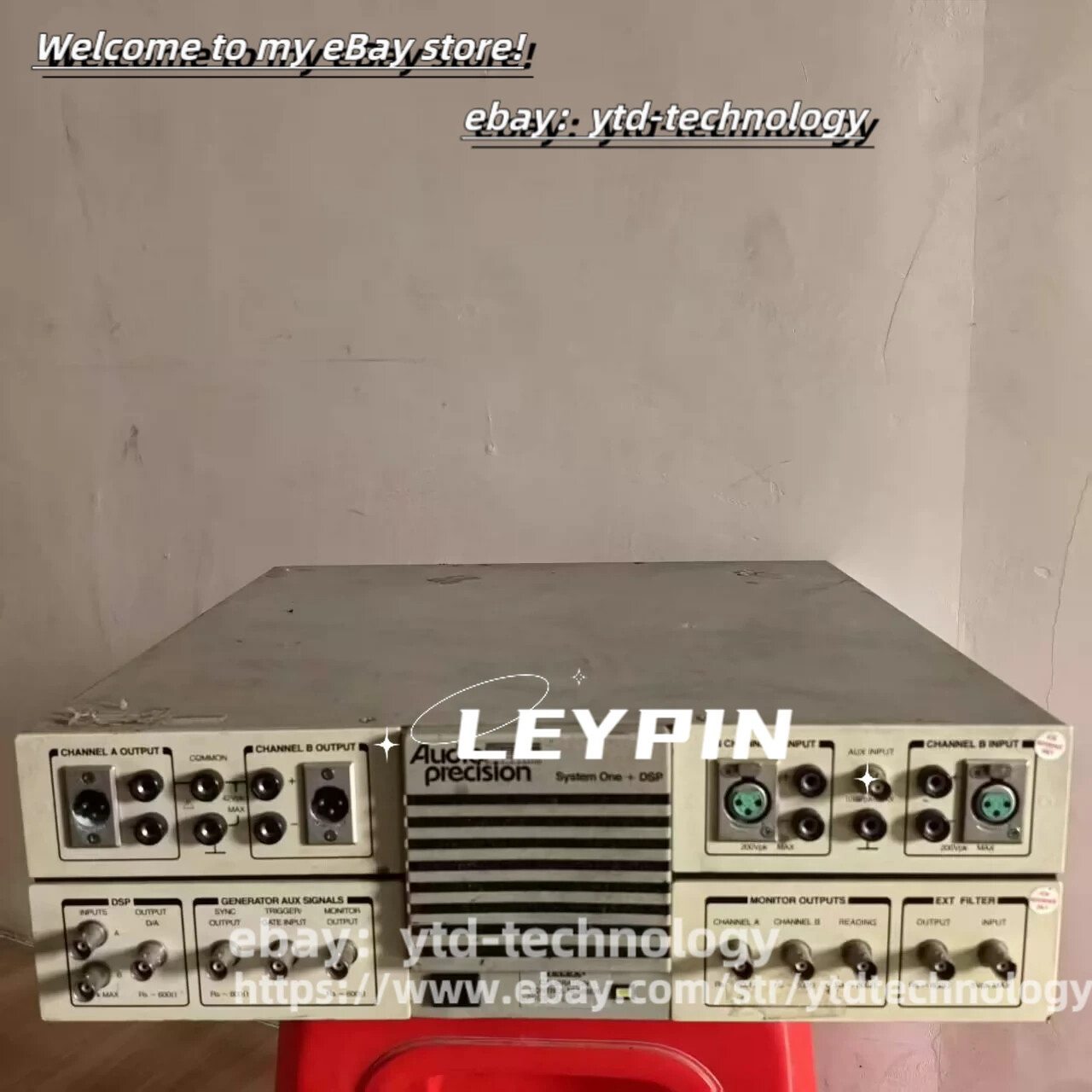 Audio Precision System One Audio Analyzer#ytd