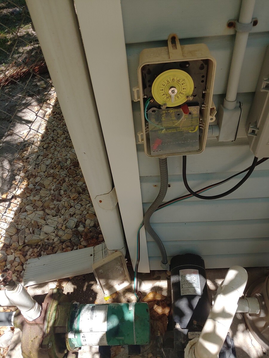 Pool Timer Door for PLASTIC Intermatic Box