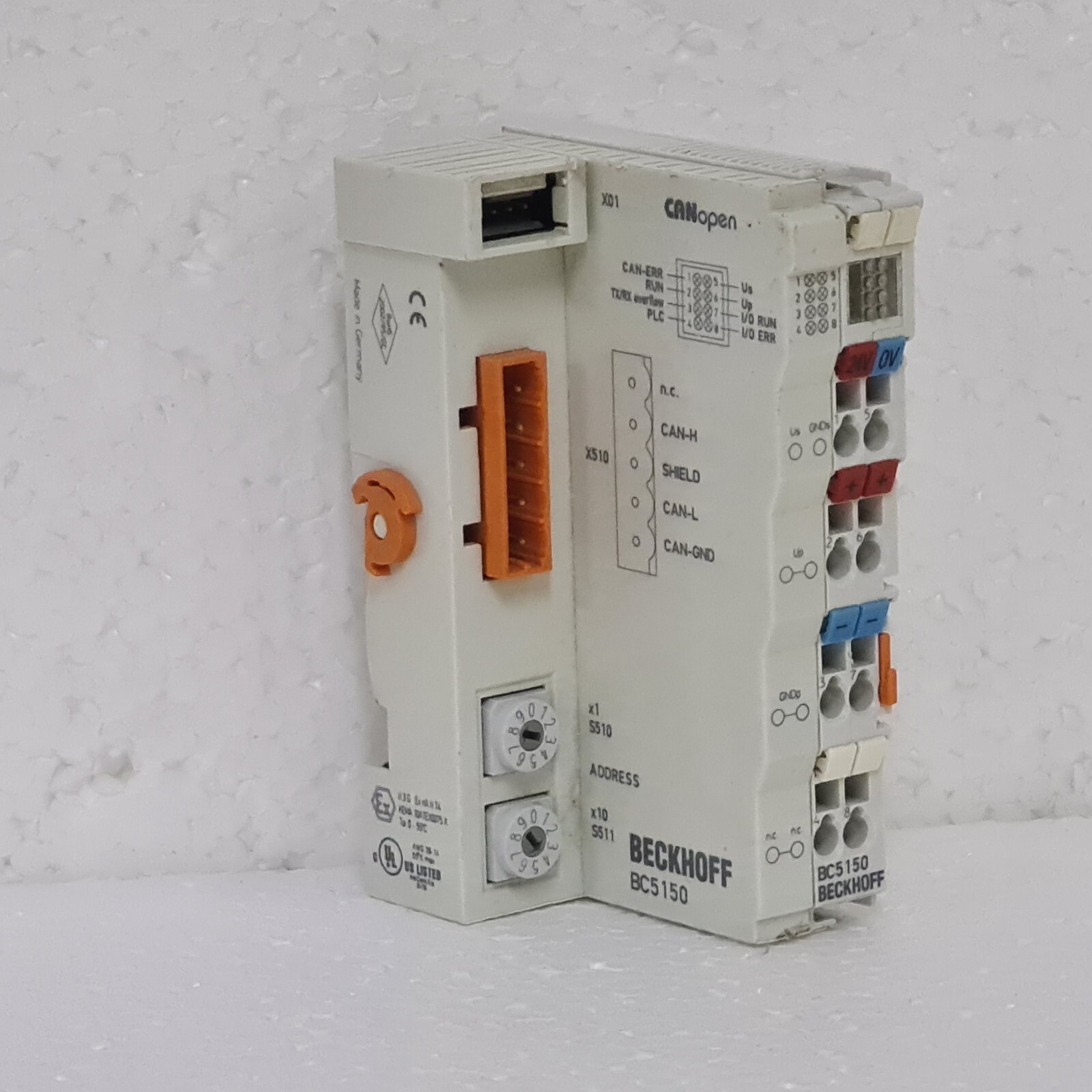 BECKHOFF BC5150 CANopen Compact Bus Terminal Controller