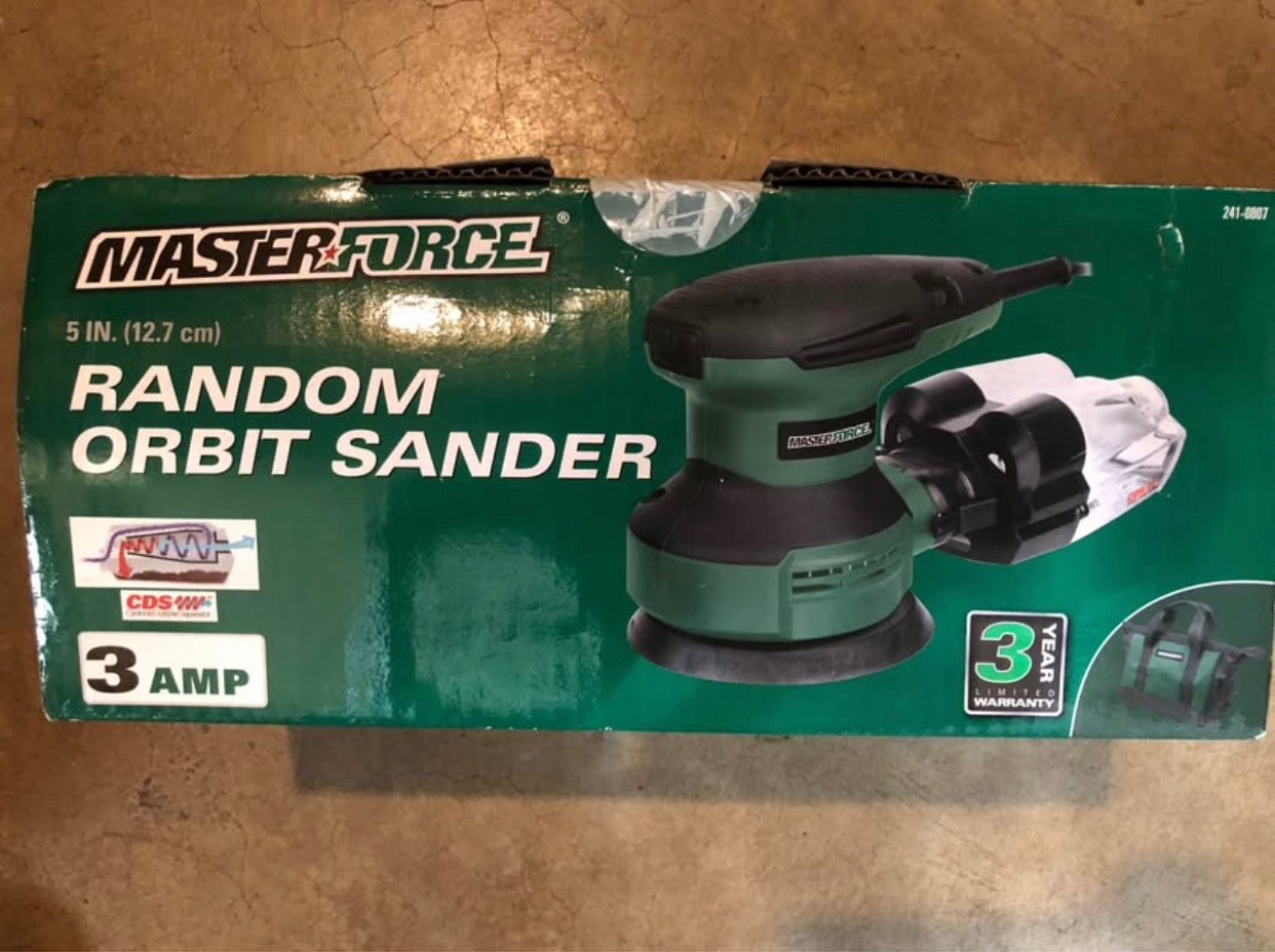 master force orbital sander
