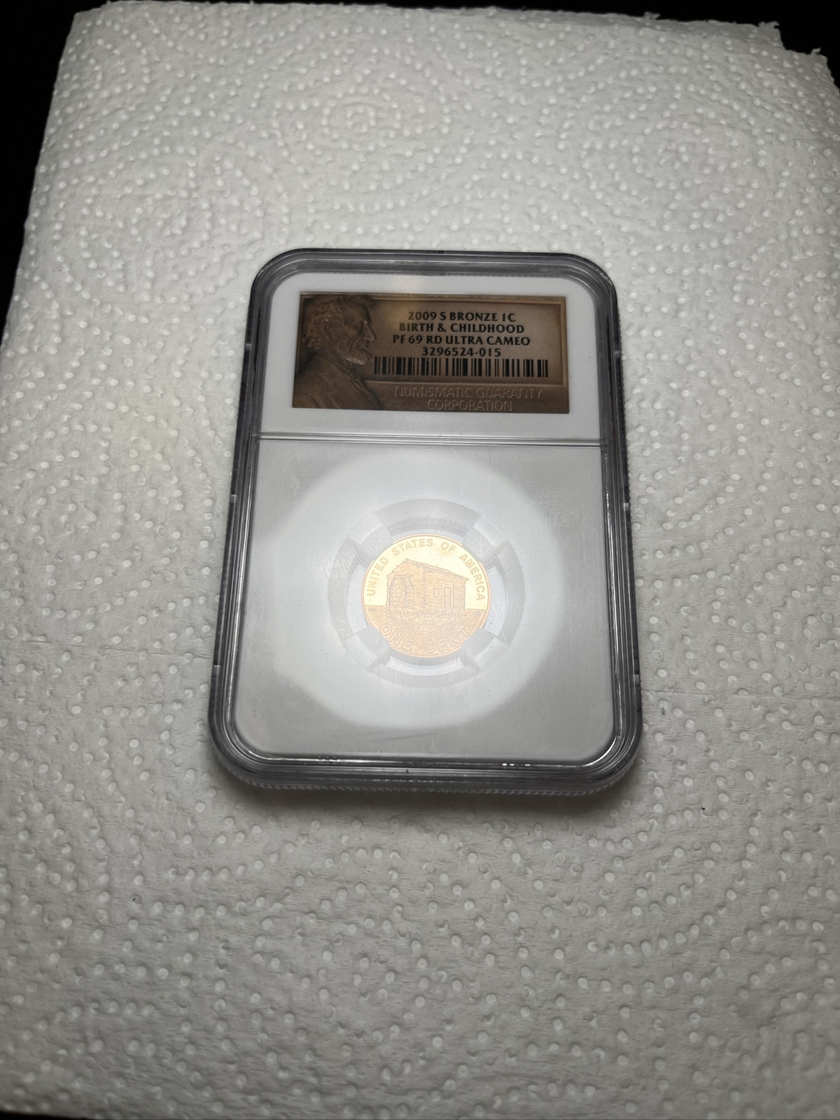 2009 S Lincoln Penny PF69 RD Ultra Cameo Bronze Birth & Childhood NGC Certified