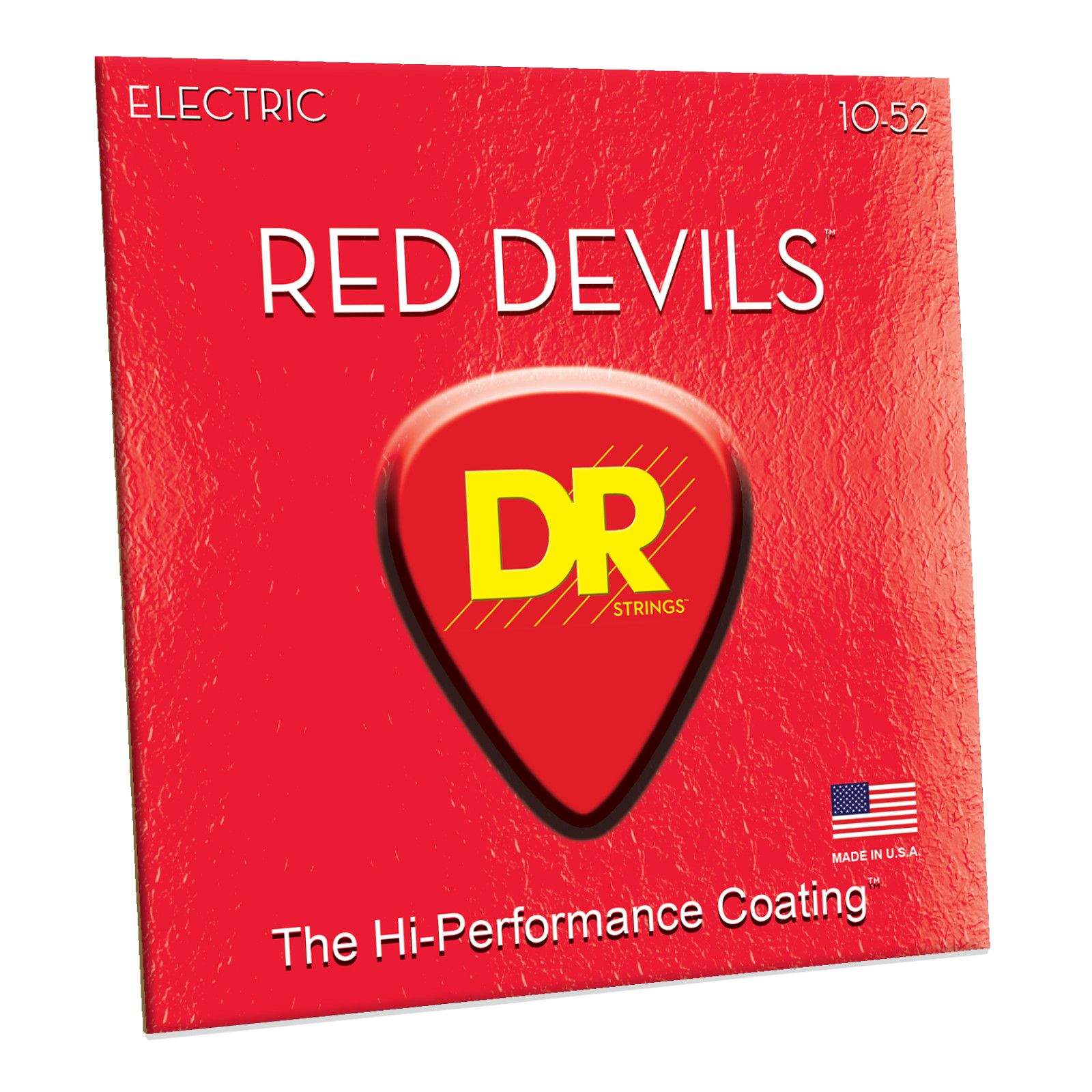 DR RDE-10/52 Red Devils Coated Electric Guitar Strings 10-52