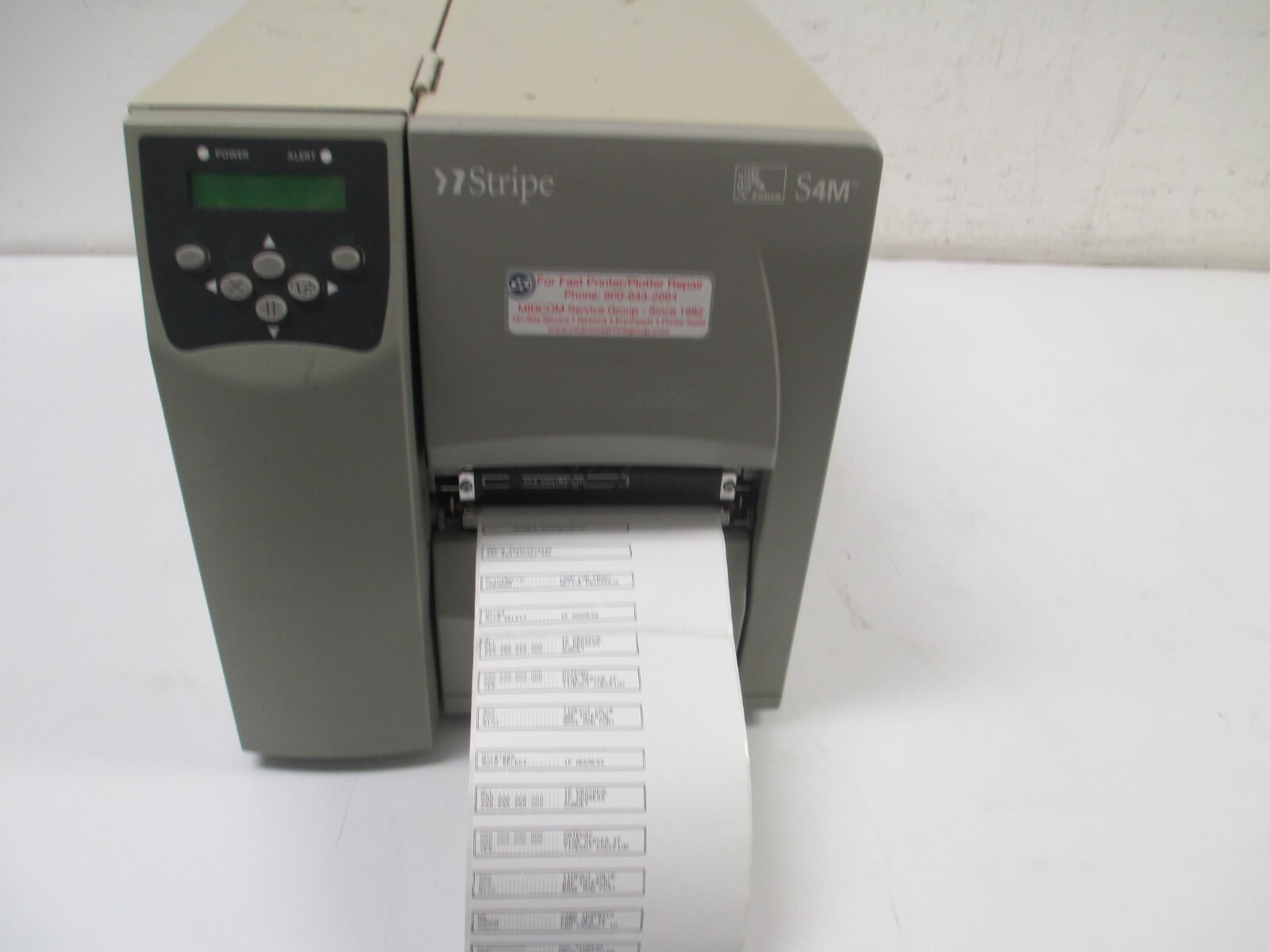 Zebra Stripe S4M Thermal Label Printer