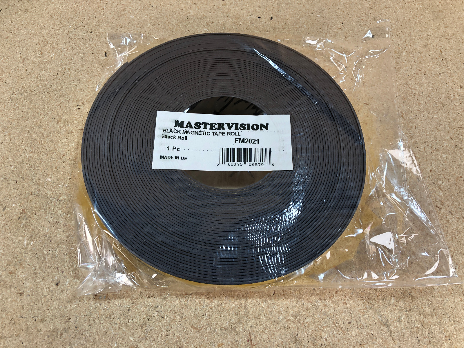MasterVision Tape Roll Adhesive Magnetic 1 x 50 Black FM2021 Multiple Available