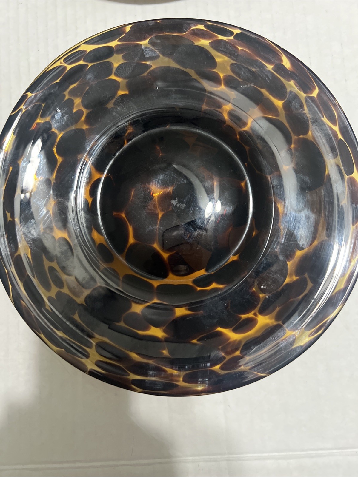 Pier 1 Imports Set 4 Tortoise Print Plates