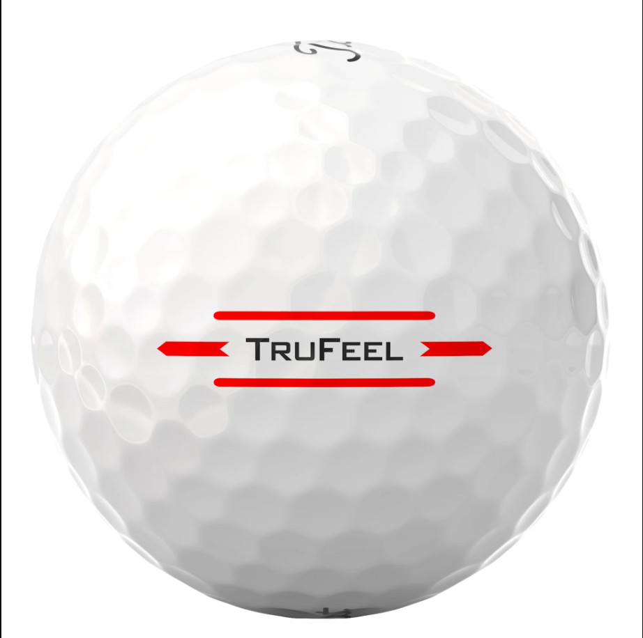 (3 pack) 2024 Titleist TruFeel White