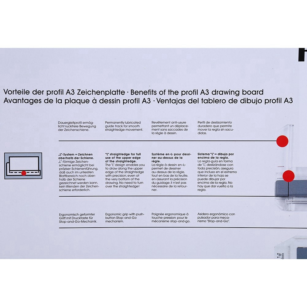 ♡ Multifuctional A3 Drawing Board Table Pad With Parallel Motion And Adjust