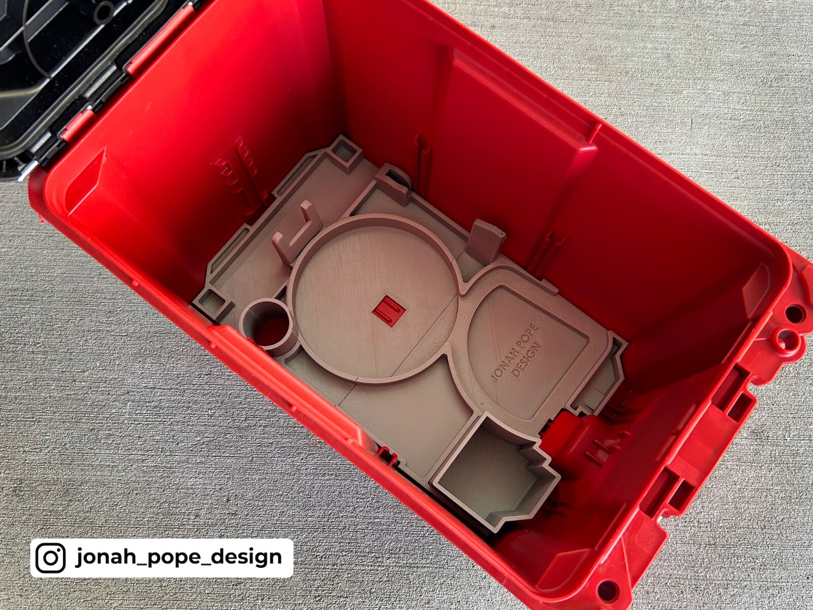 Milwaukee Packout Top & Bottom Insert for M18 Compact Router (Insert Only)