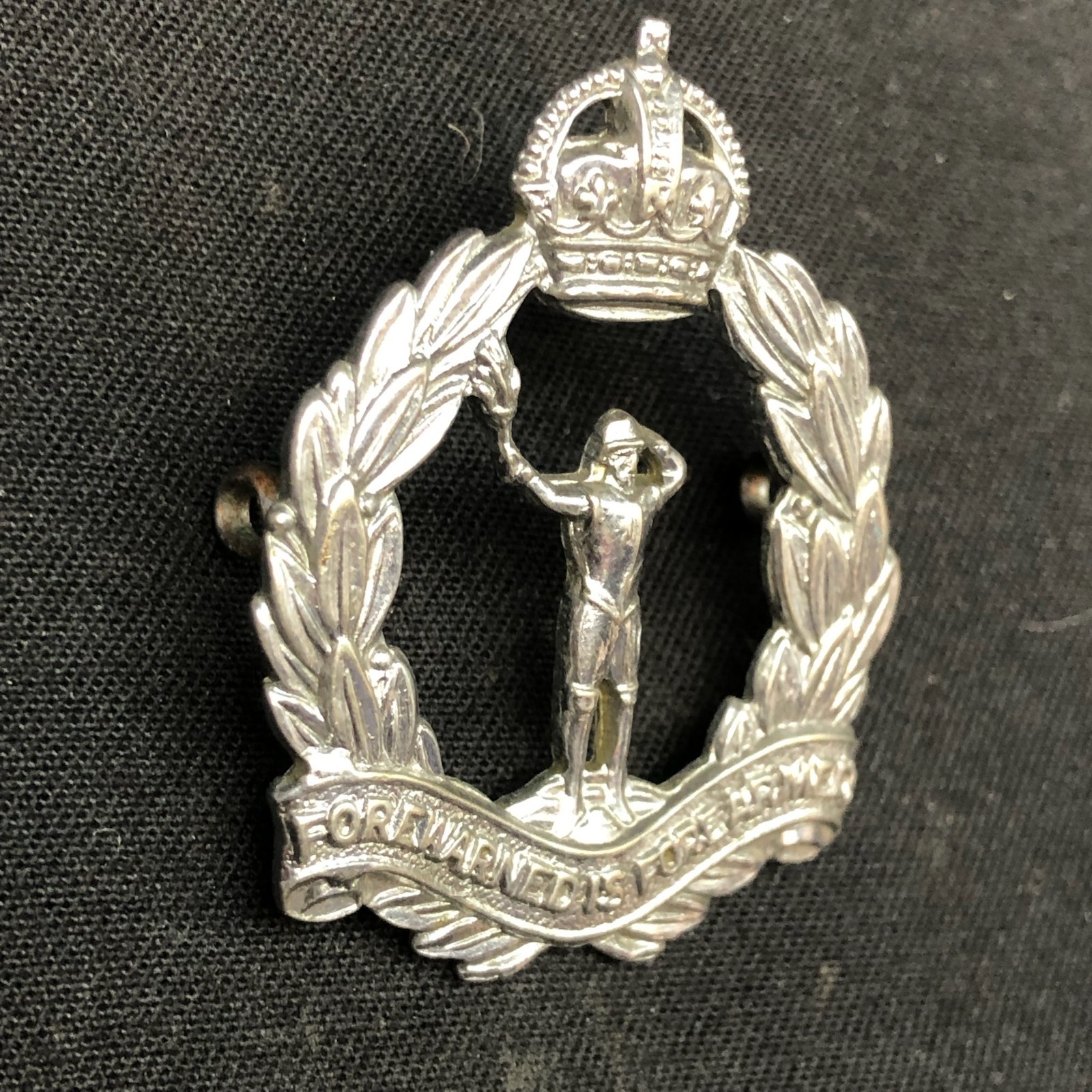 Royal Observer Corps - Original British Royal Army Cap Badge