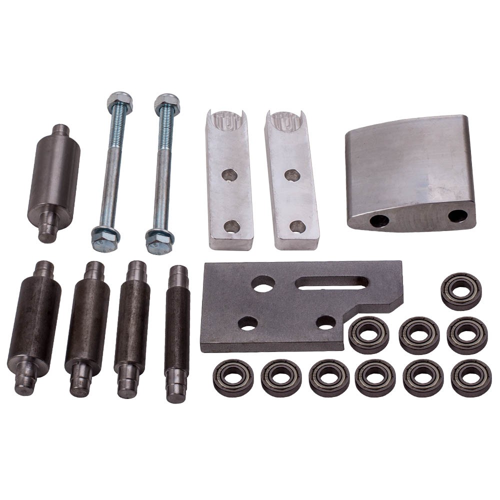 Small Wheel Holder & Wheels Kit Fits 2" Wide Belts 1/2", 5/8", 3/4", 7/8", 1"
