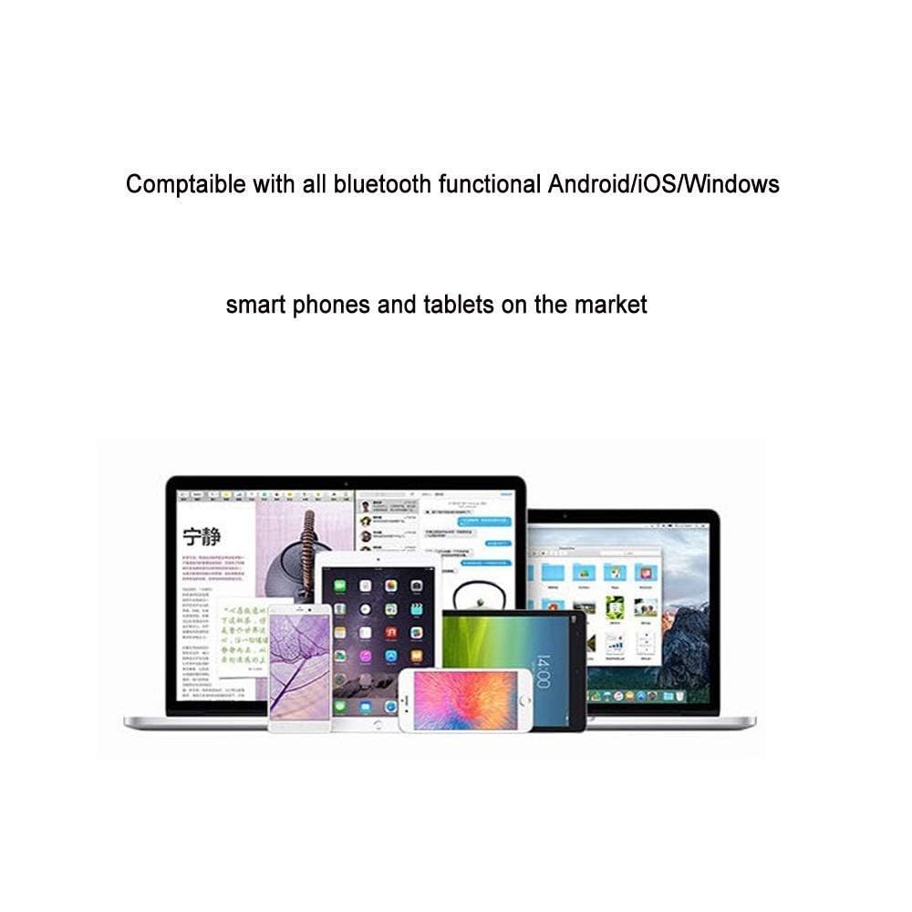 NVAHVA Bluetooth Earbud 10 Hrs Playtime, Single Wireless Earphone, Mini Drivi...