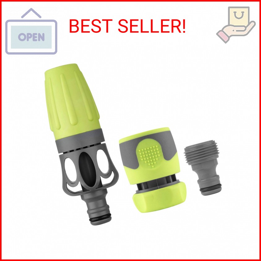 Flexzilla Garden Hose Nozzle Kit, 3-Piece - HFZGAK01