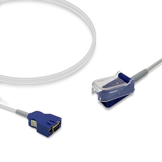 Nellcor DOC-10 Compatible use with Nellcor-Oximax sensor, SpO2 Adapter Cable, 3m