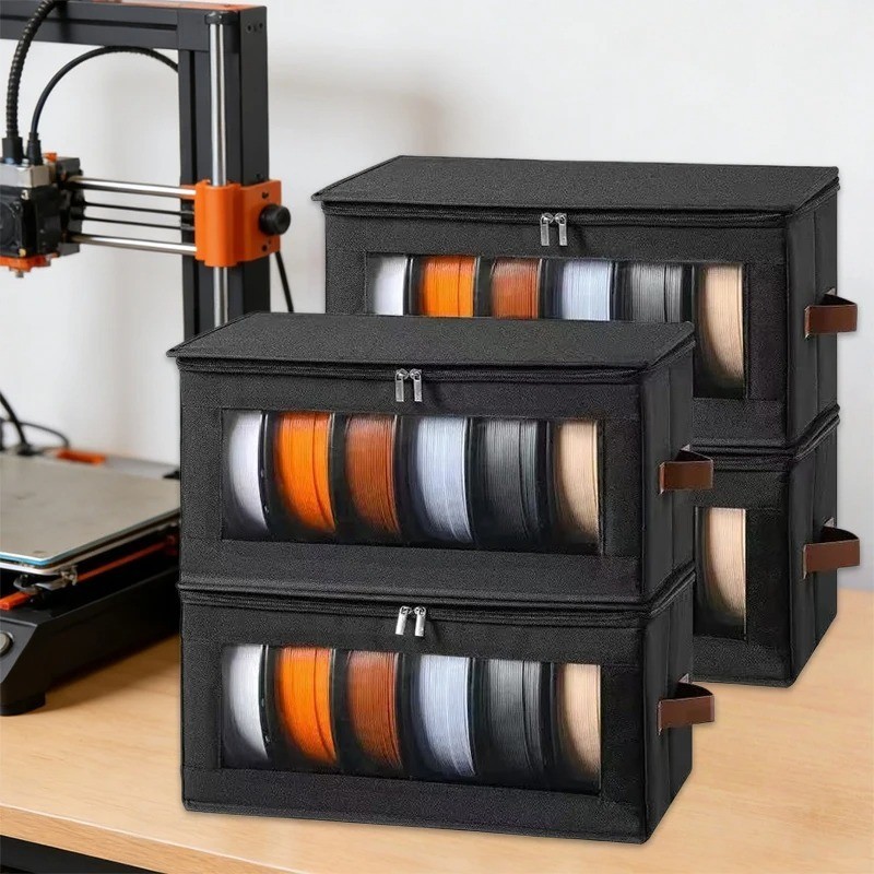 3D Printer Filament Storage Bag Filament Holder for Home Workshop Office