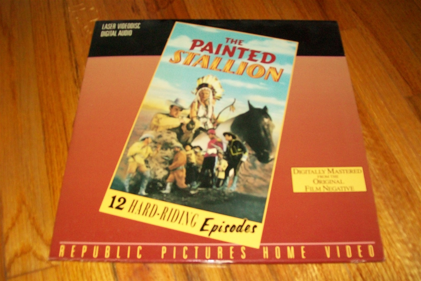 THE PAINTED STALLION 2-Laserdisc LD SET EXCELLENT CONDITION RARE 12 EPISODES