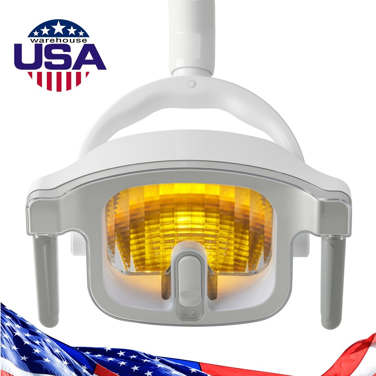 12W Dental Reflective LED Lamp Oral Induction Light Ra90 For Unit Chair