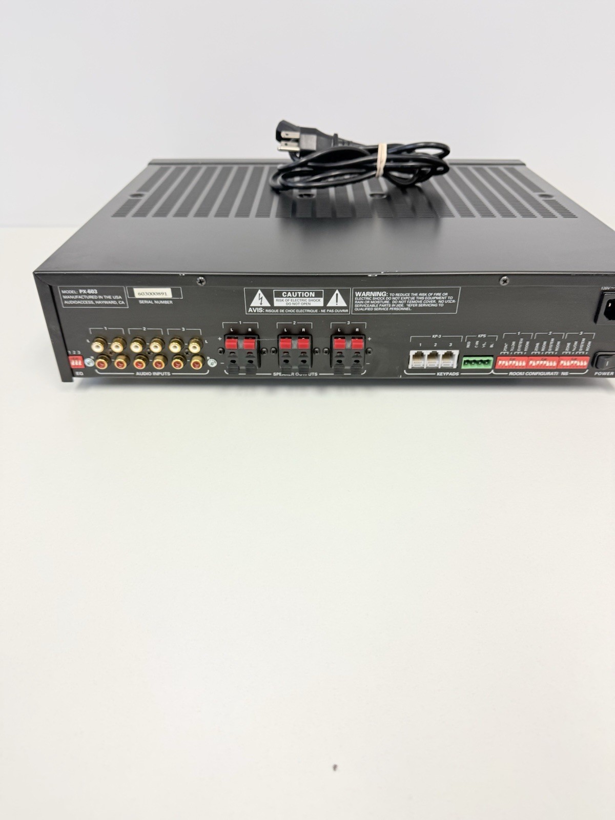 Audio Access PX-603 Multi-Room Expander W/ Cord Good Condition Tested