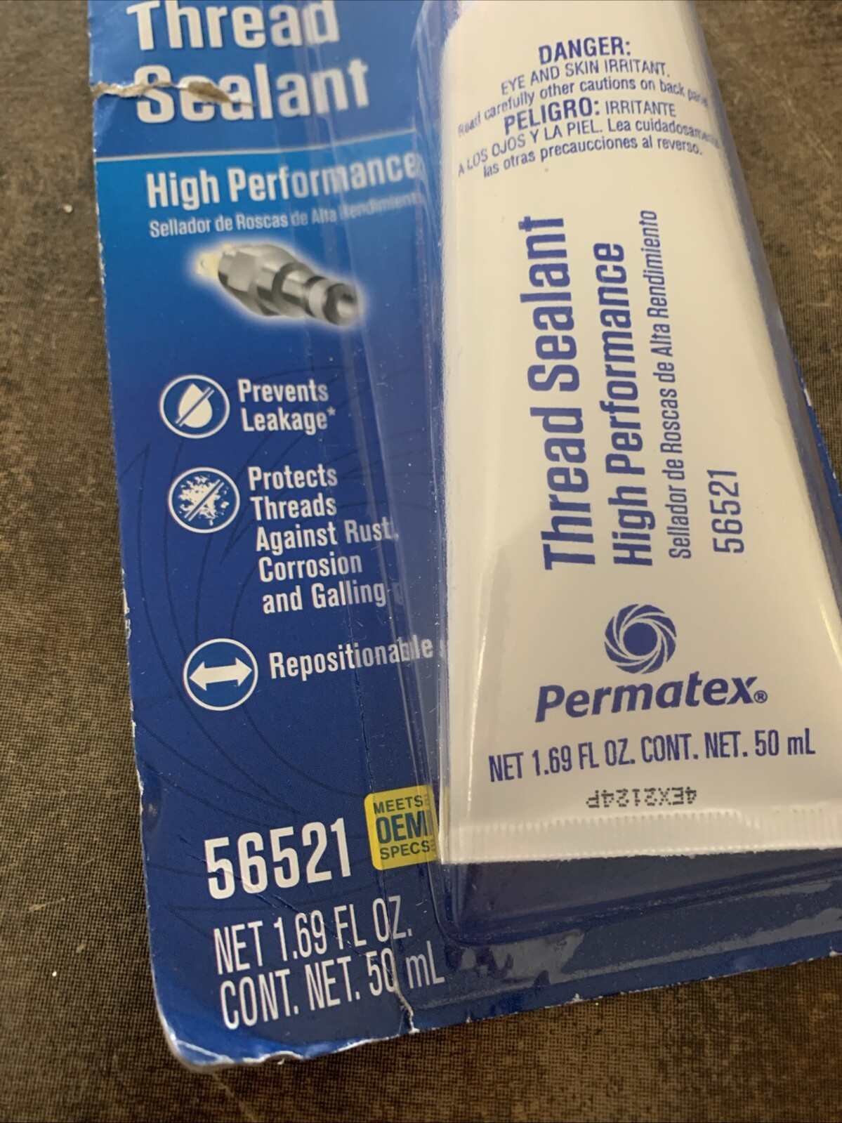 Permatex 56521 High Performance Thread Sealant 50mL - Ships Free