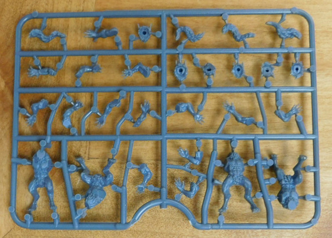 Wargames Atlantic: Classic Fantasy: Werewolves One Sprue