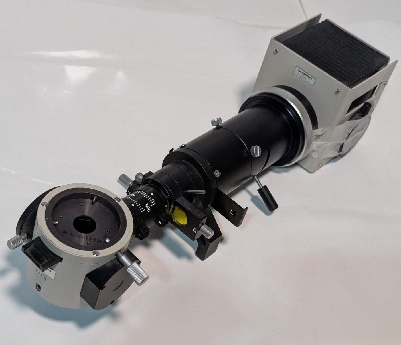 Olympus BH2 Fluorescence Vertical Illuminator & 1.25x Microscope Module