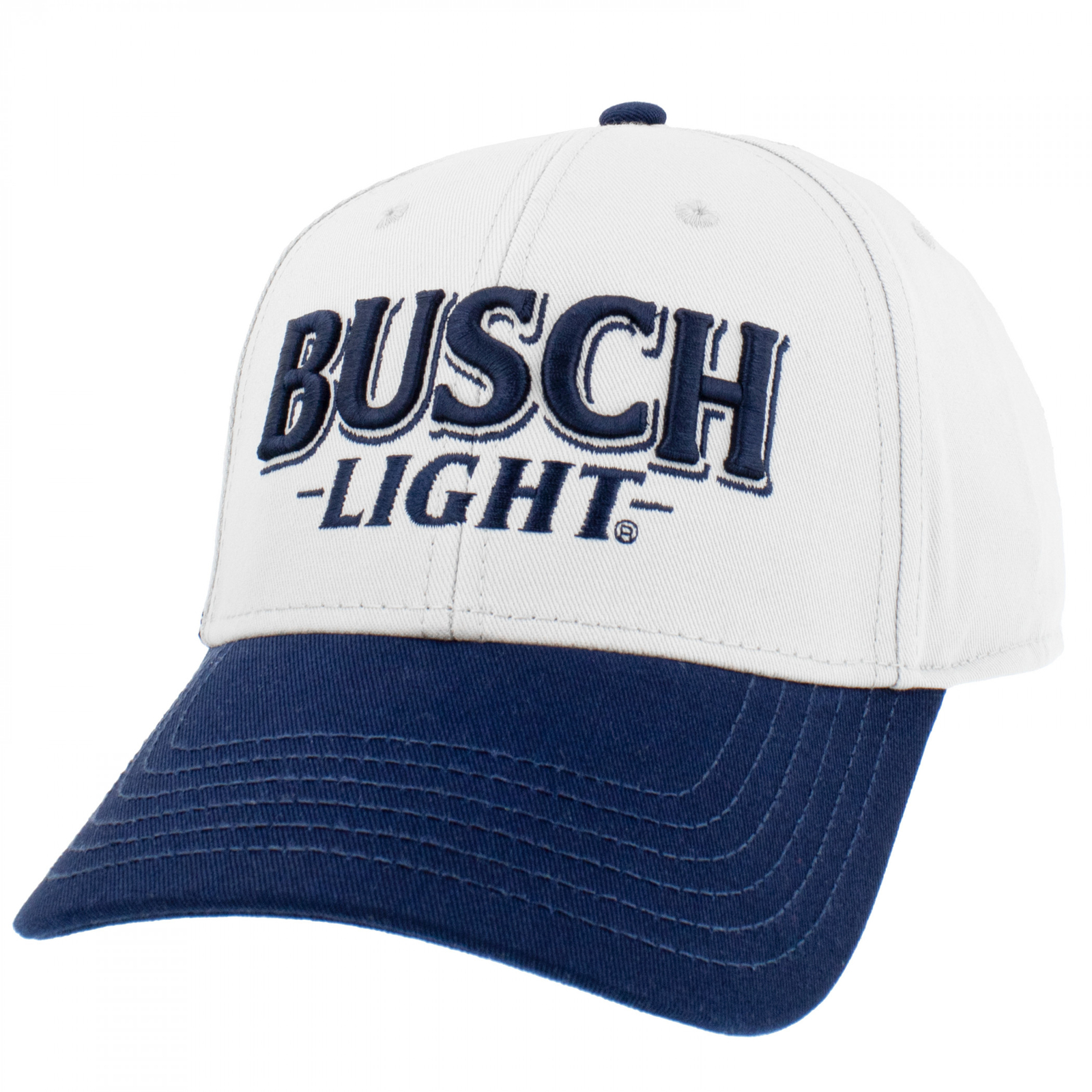 Busch Light Bass Fishing Adjustable Hat Grey
