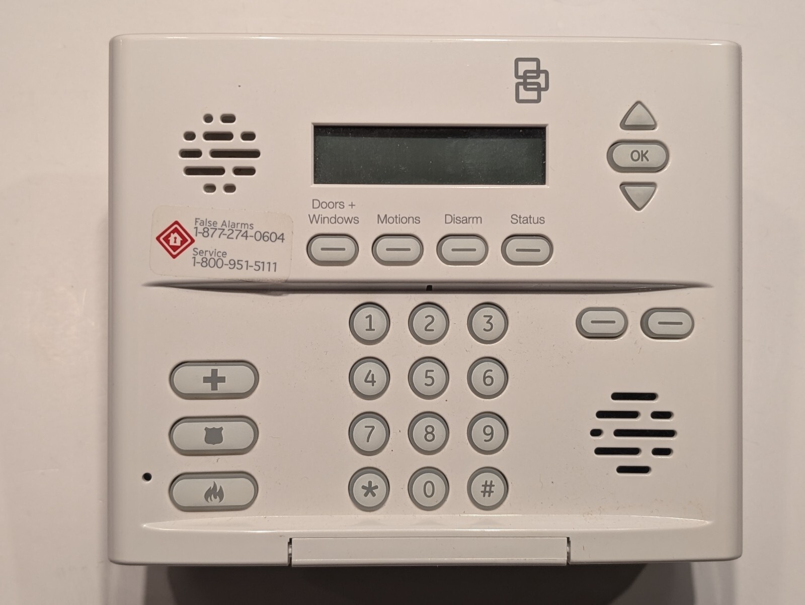 Simon S4006 Security Keypad Control Panel Model 600-1054-95R-11