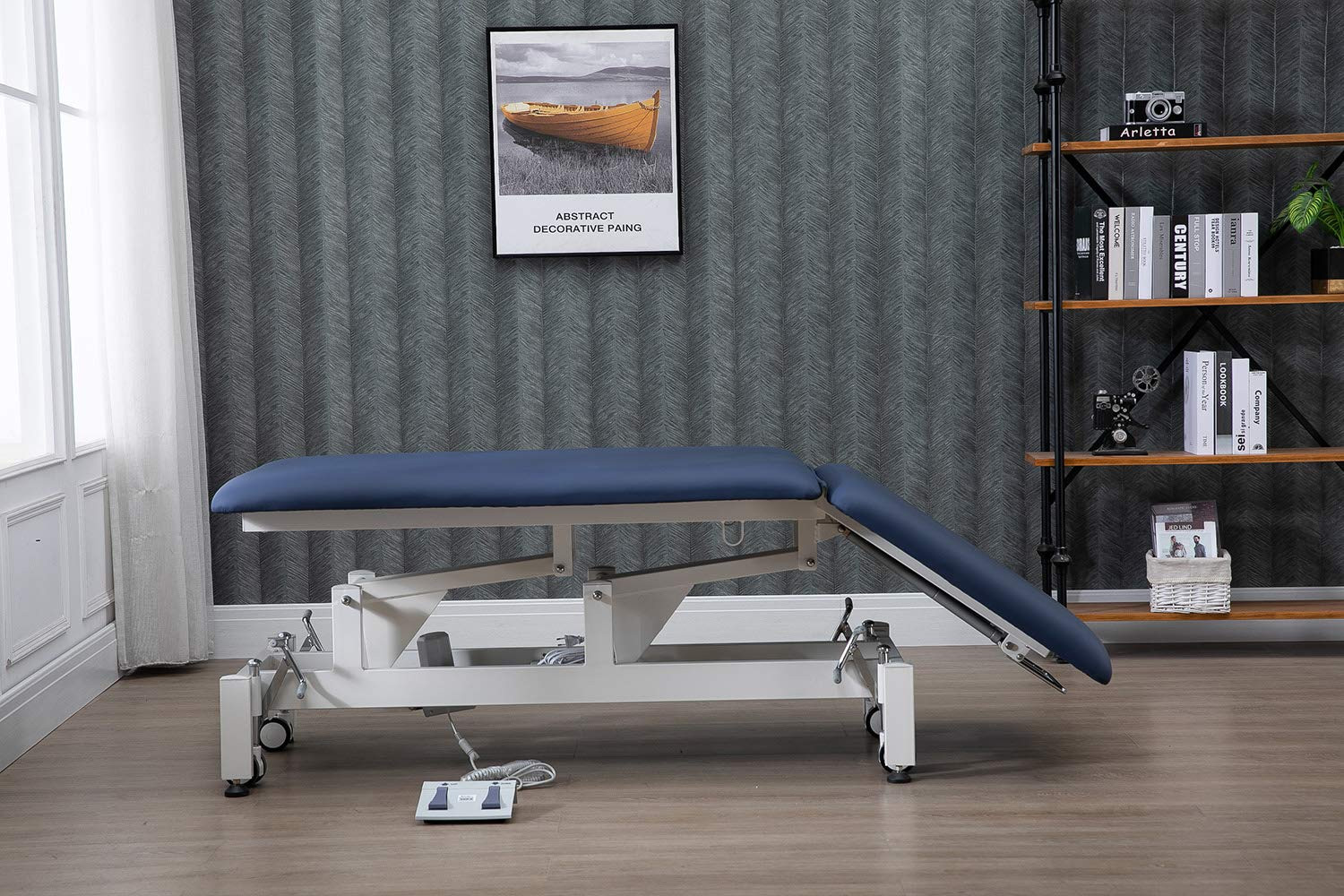 Hi-Lo Adjustable Physical Therapy Table - Comfortable Spa Bed for Massage & Acup