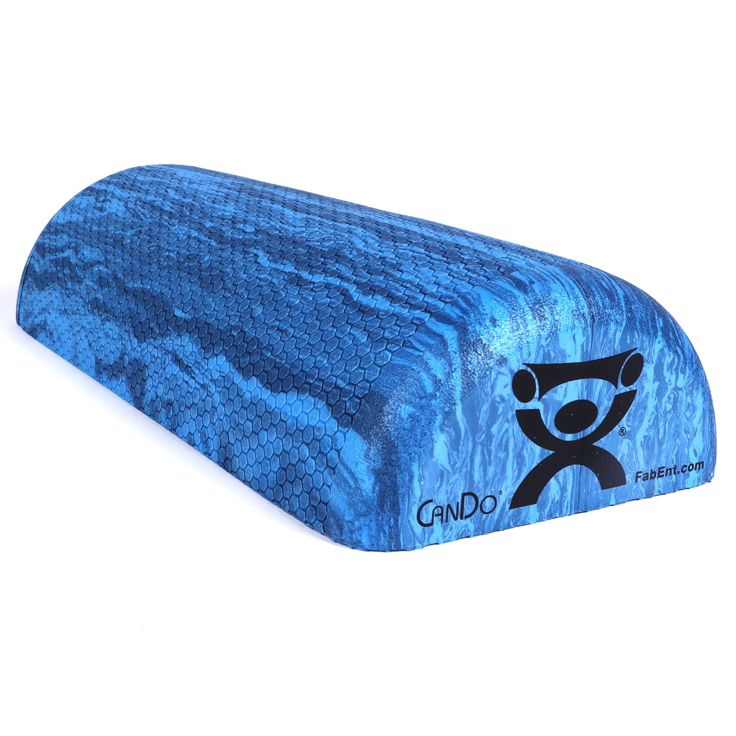 Premium Blue Marble EVA Foam Roller for Muscle Restoration, Massage Therapy, ...