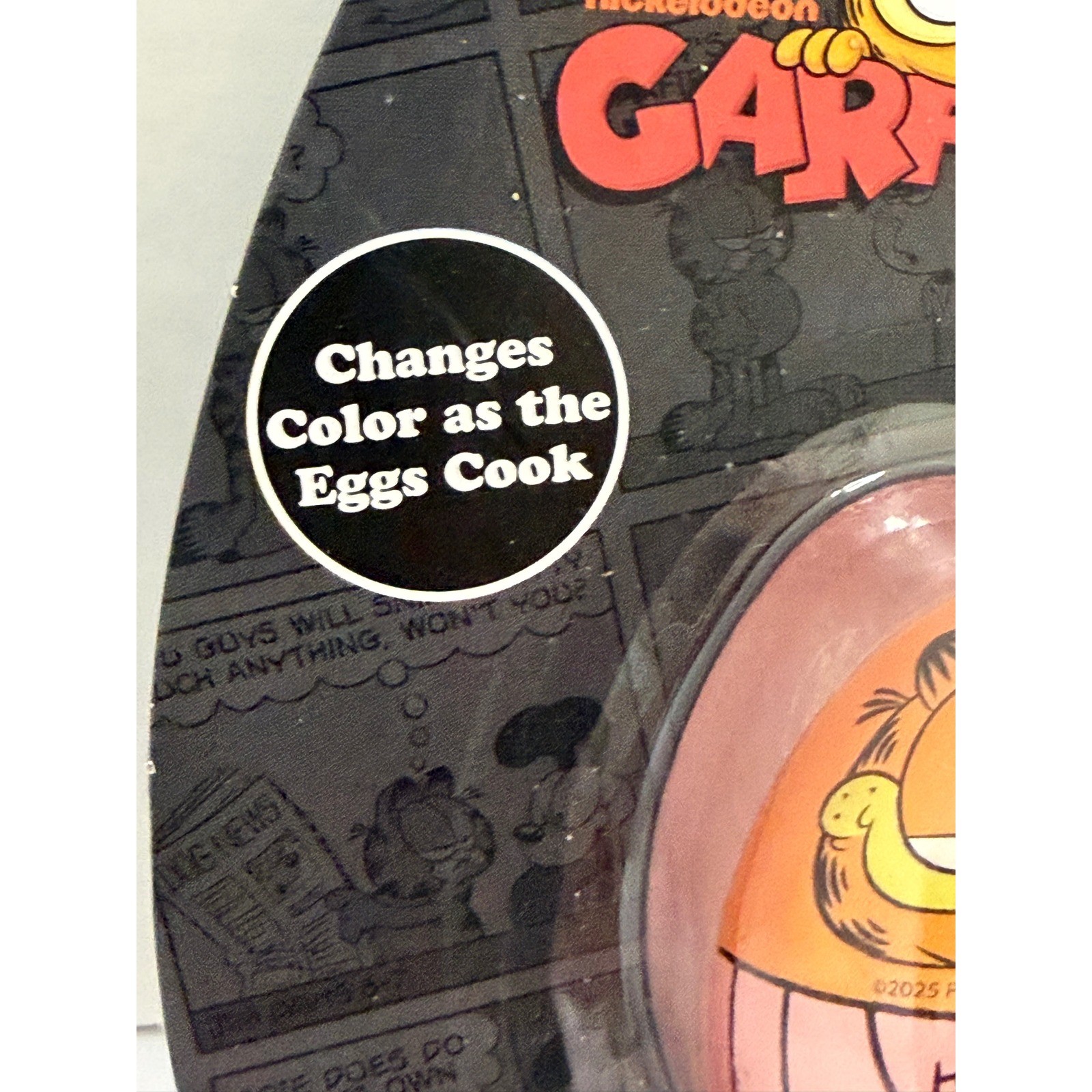Nickelodeon Garfield Color Changing Egg Timer Soft Medium Hard Boiled New