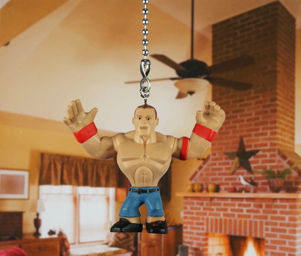 Wrestling Jakks Elite John Cena Ceiling Fan Pull Light Lamp Chain K902 V