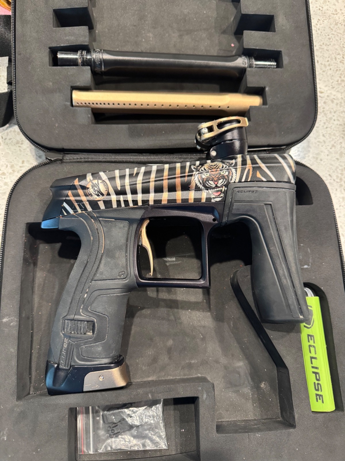 Eclipse CS1 Paintball Marker- Special Edition/Team San Diego D