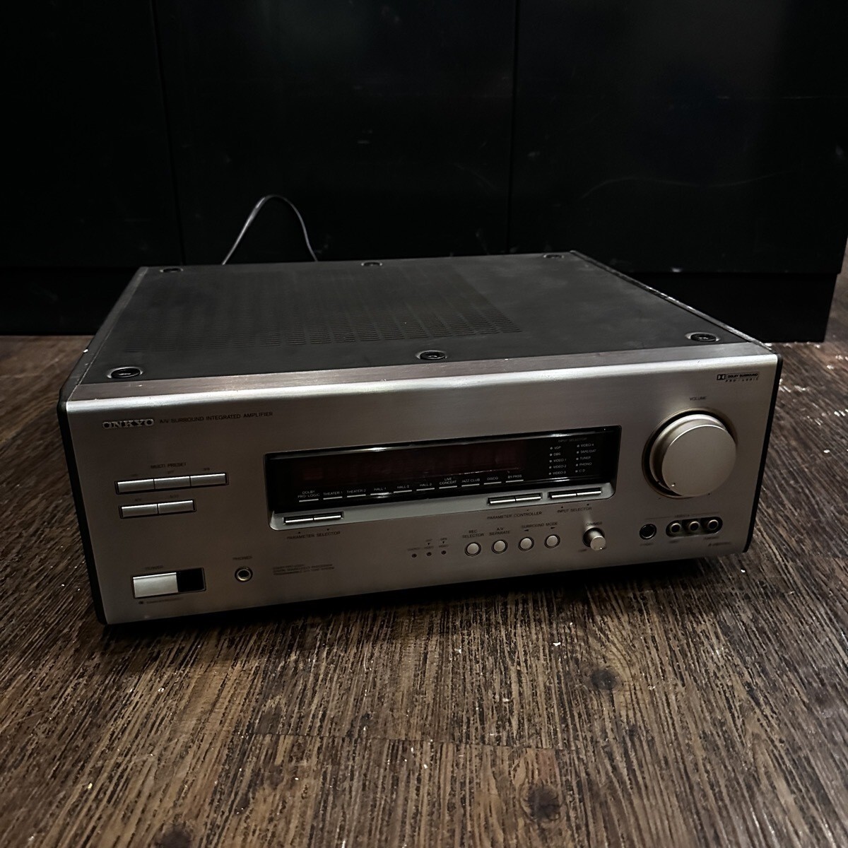 ONKYO A-V801PRO AV Amplifier Silver AC100V 50/60Hz 245W Made in Japan Rare