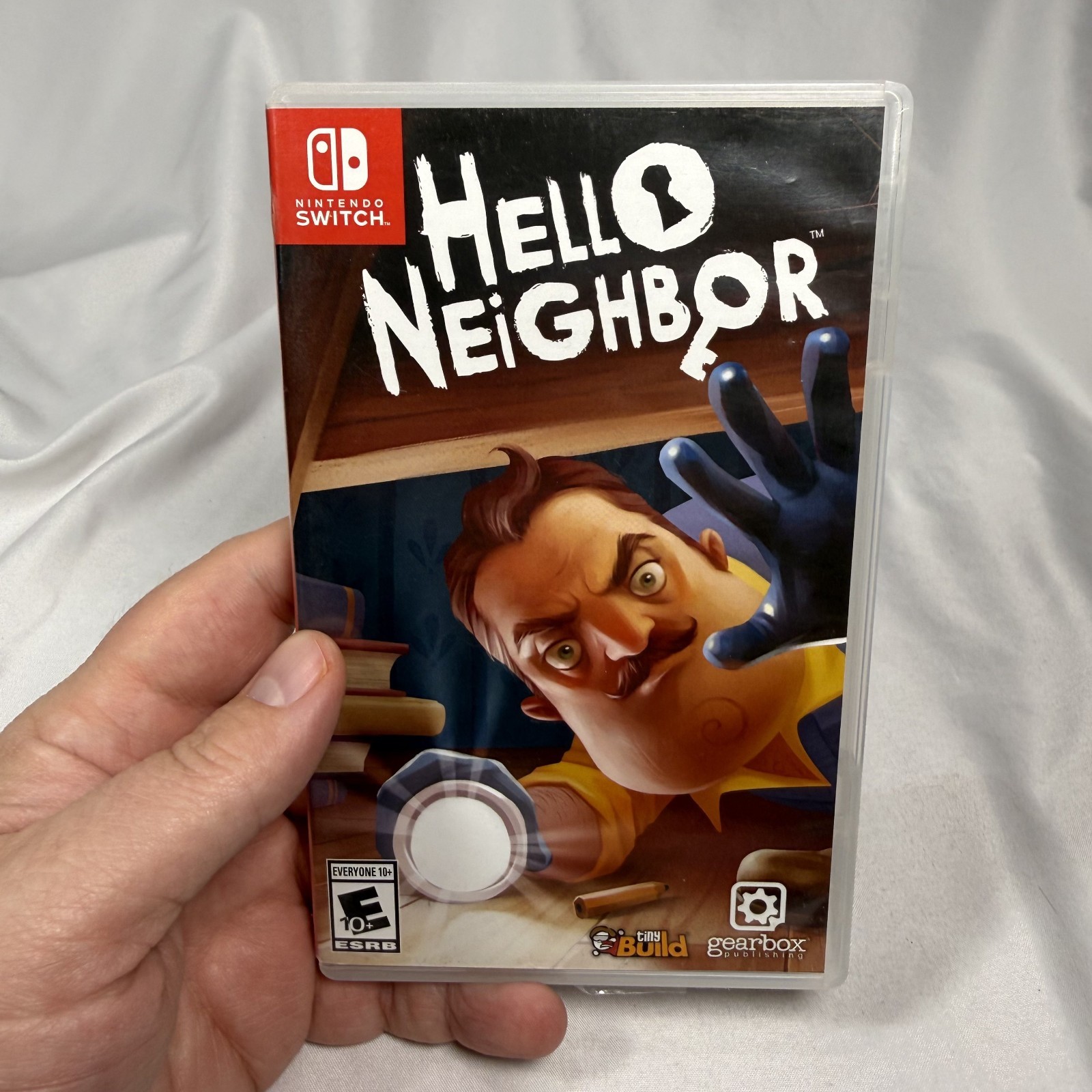 Authentic Hello Neighbor Nintendo Switch **CASE ONLY** (game not included)