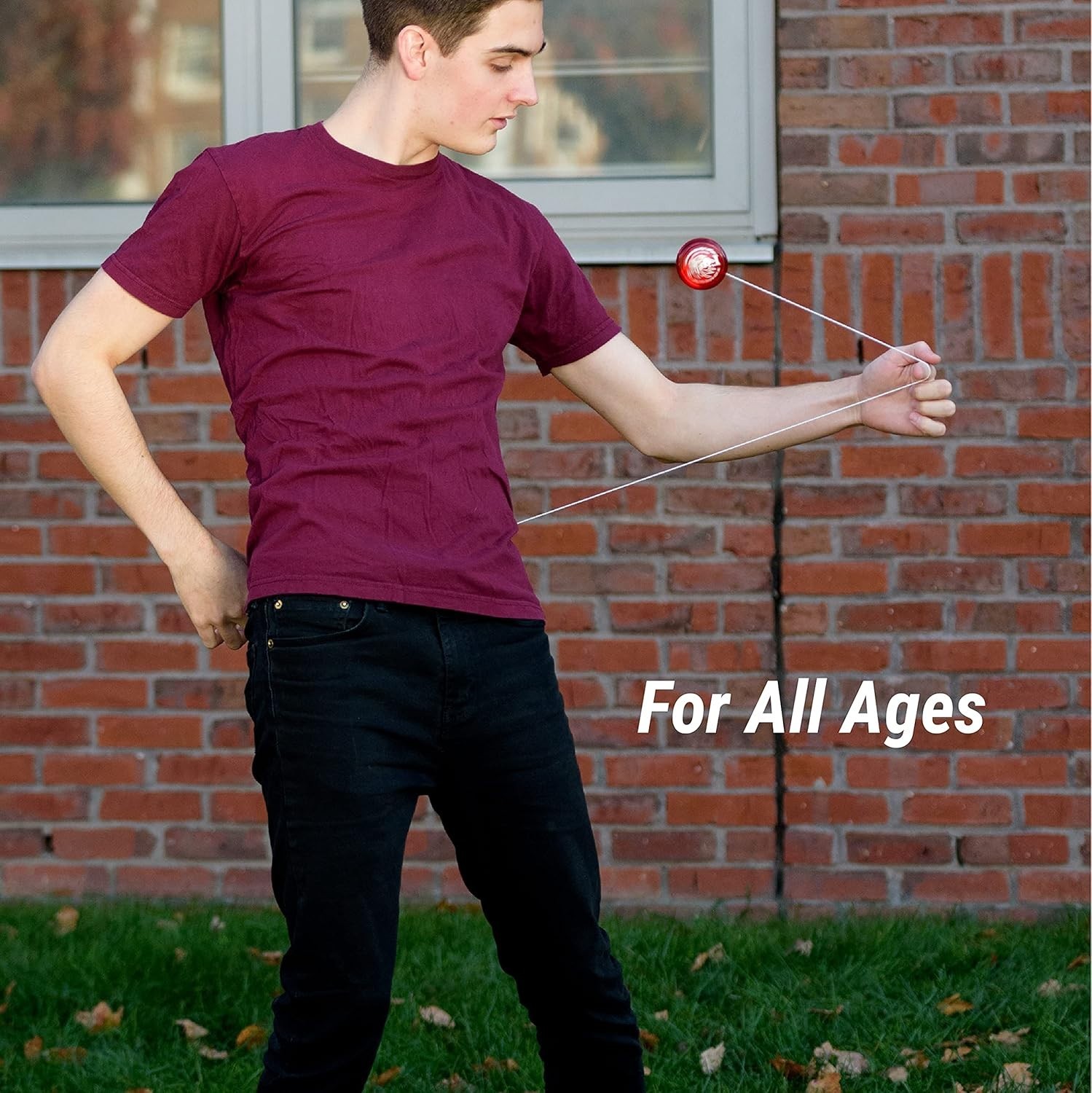 Responsive Fireball YoYo with Extra Strings - Ideal for Pro-Level Performances