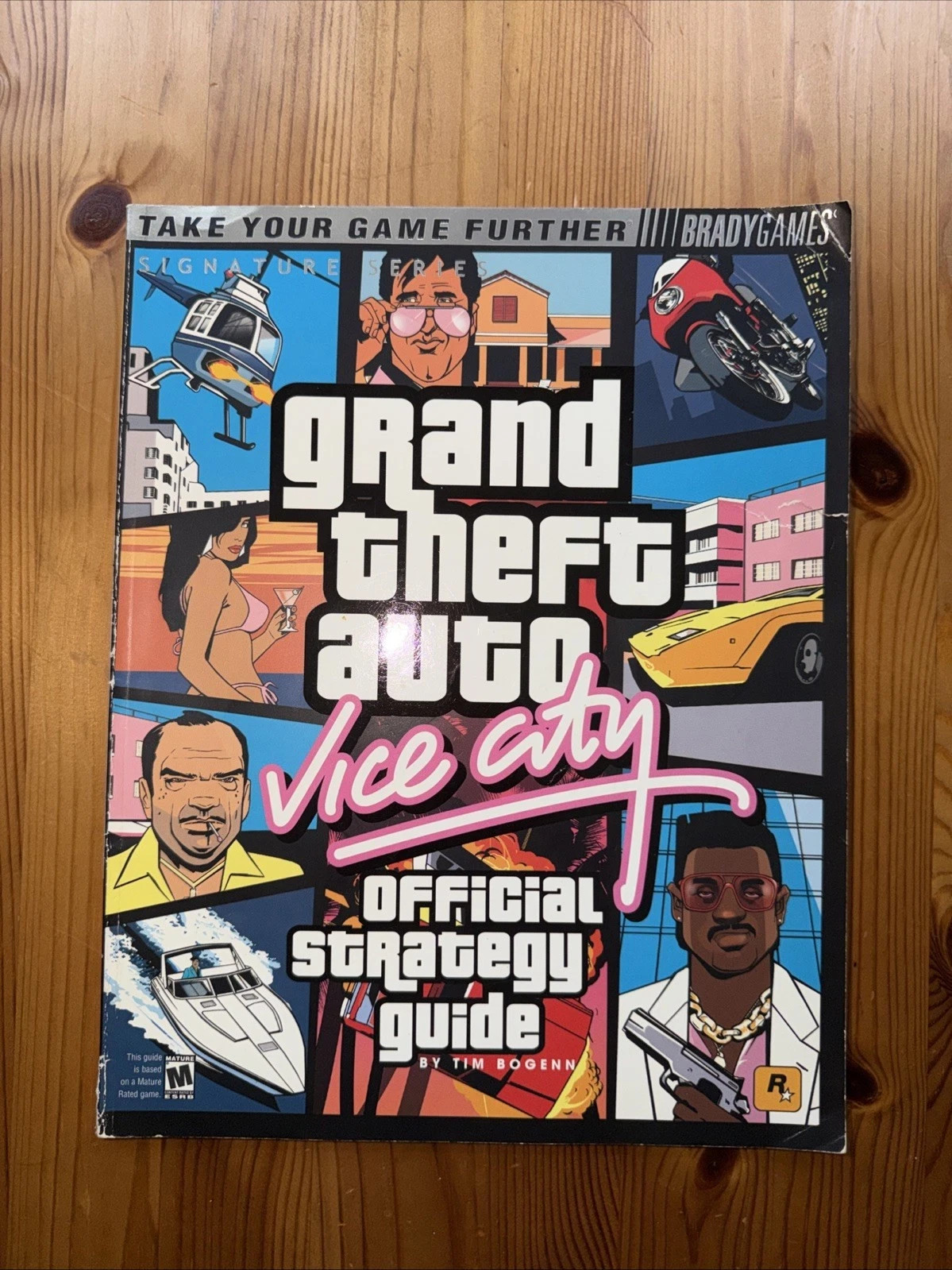 Grand Theft Auto Vice City Official Strategy Guide BradyGames 2002 No Poster