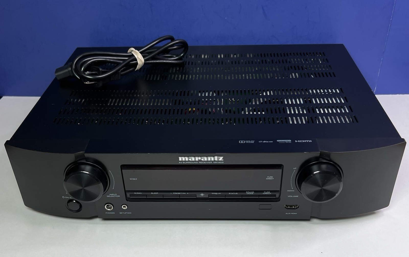 Marantz NR1403 5.1 Channel Stereo Receiver No Remote - Tested VGC