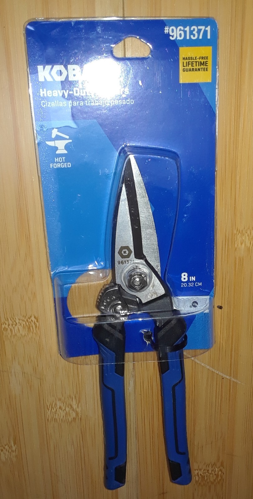 New Kobalt Heavy-Duty Shears 8 in Hot Forged Steel Blade. Model #57373, #961371